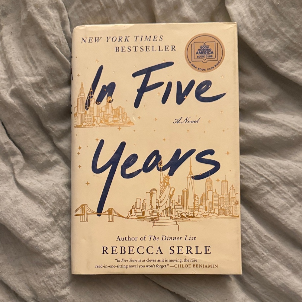 In Five Years Hardcover Book